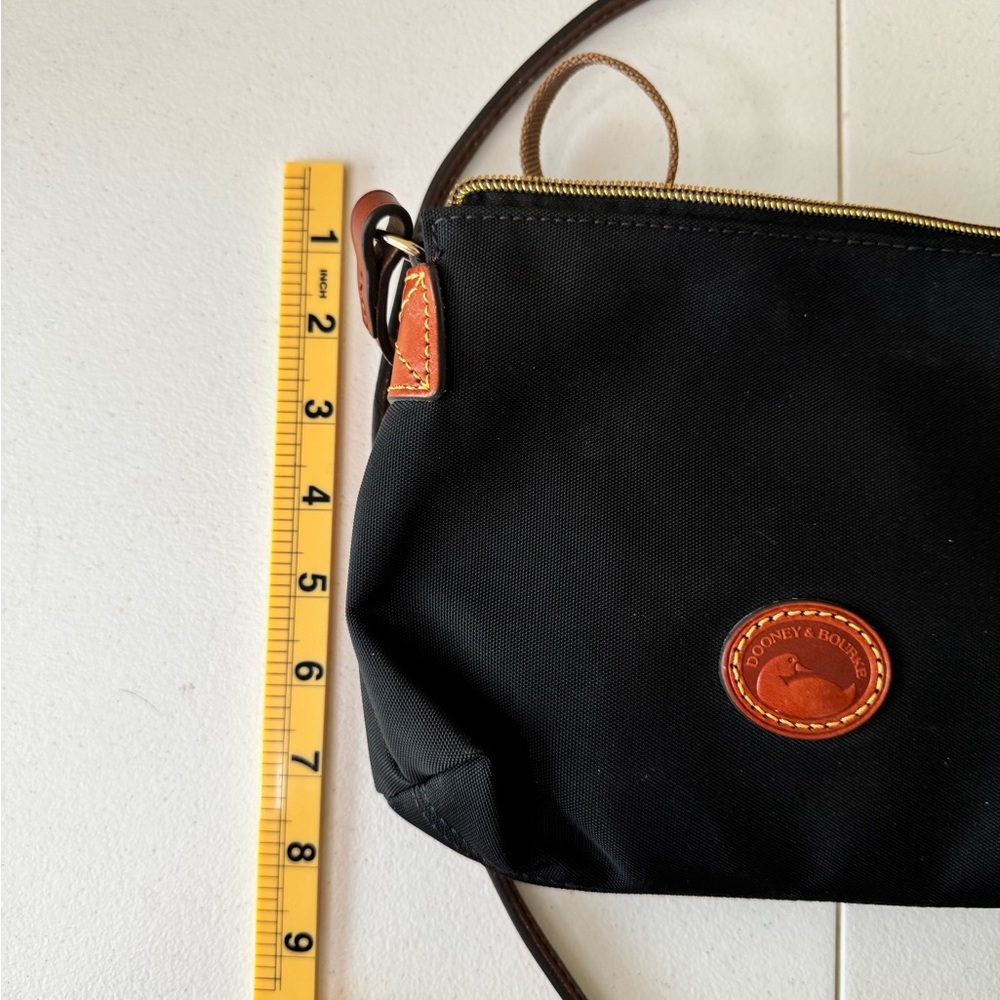 Dooney & Bourke Black Crossbody Bag‎ with Adjustable Strap - Picture 11 of 13